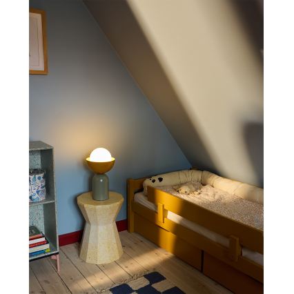 Osram - Lampada da tavolo DECOR BOWL 1xE14/25W/230V verde/gialla