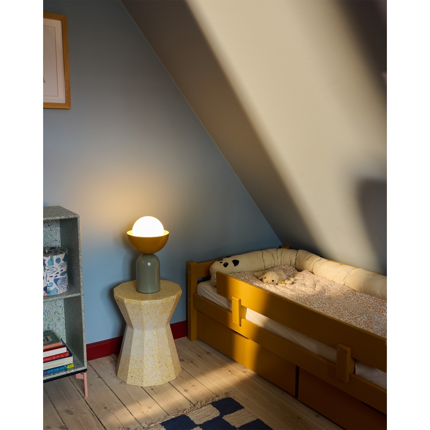 Osram - Lampada da tavolo DECOR BOWL 1xE14/25W/230V verde/gialla