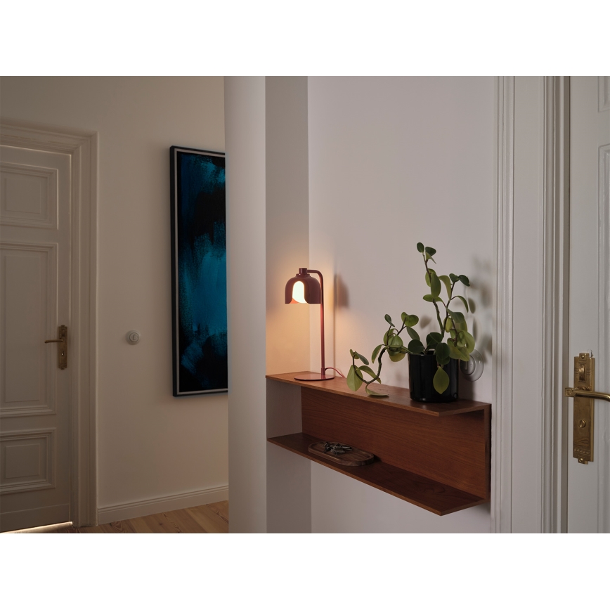 Osram - Lampada da tavolo DECOR COROLLE 1xG9/20W/230V rossa