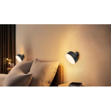 Osram - Lampada da tavolo LED ricaricabile dimmerabile 3 in 1 DECOR HELPER LED/1,8W/5V nera