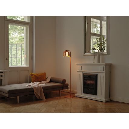 Osram - Lampada da terra DECOR COROLLE 1xE27/15W/230V arancione