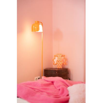 Osram - Lampada da terra DECOR COROLLE 1xE27/15W/230V arancione