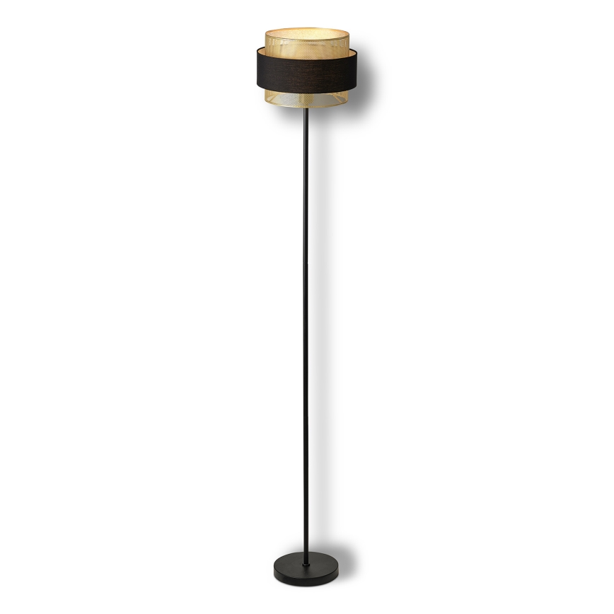 Osram - Lampada da terra DECOR HORNET 1xE27/10W/230V nero/oro
