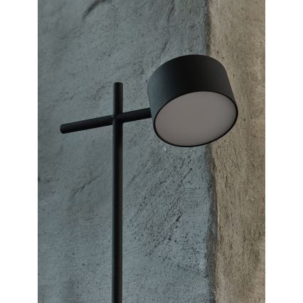 Osram - Lampada da terra LED dimmerabile con controllo touch DECOR KYOTO LED/12W/230V CRI 90 nero