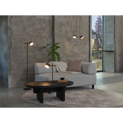 Osram - Lampada da terra LED dimmerabile con controllo touch DECOR KYOTO LED/12W/230V CRI 90 nero