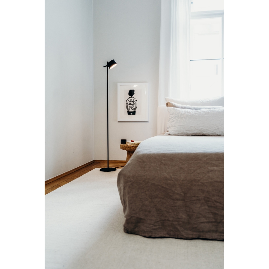 Osram - Lampada da terra LED dimmerabile con controllo touch DECOR KYOTO LED/12W/230V CRI 90 nero