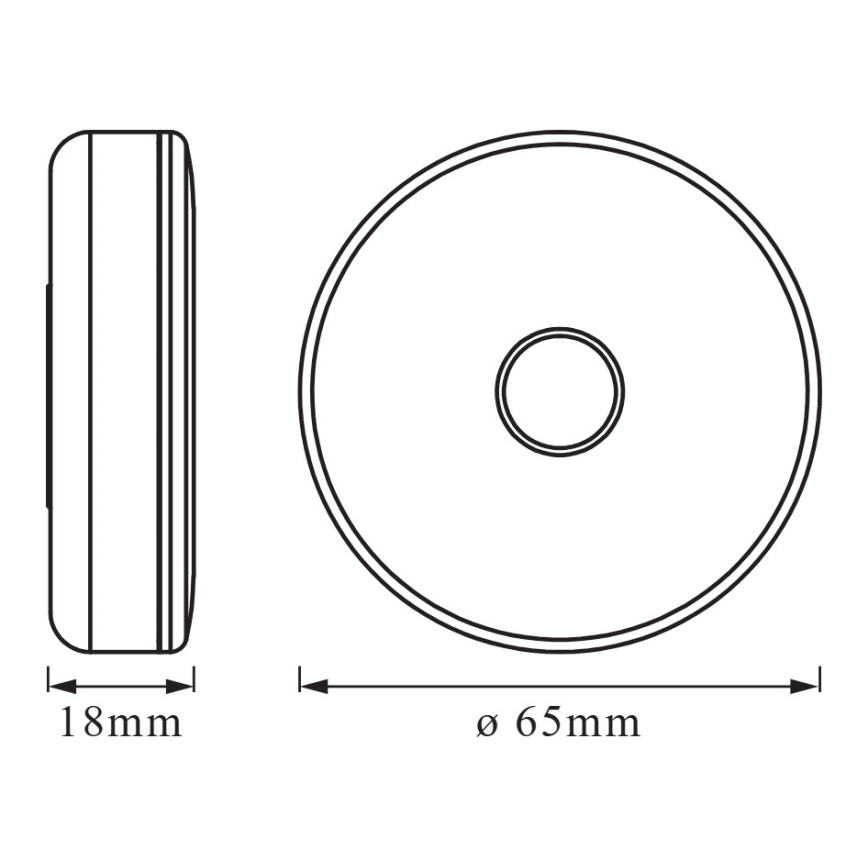 Osram - Lampada orientativa dimmerabile a LED DOT-IT LED/0,45W/5V 500 mAh bianco