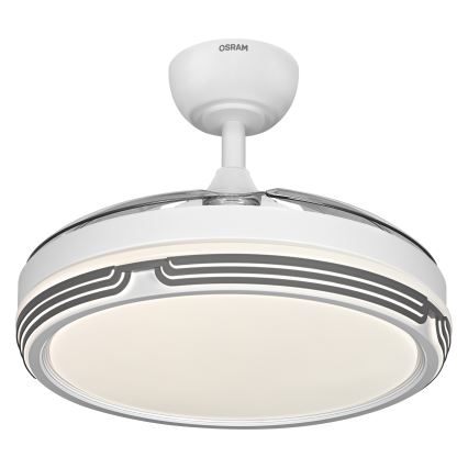 Osram - Plafoniera LED dimmerabile con ventilatore LEVECHE LED/36W/230V 3000/4000/6500K + telecomando
