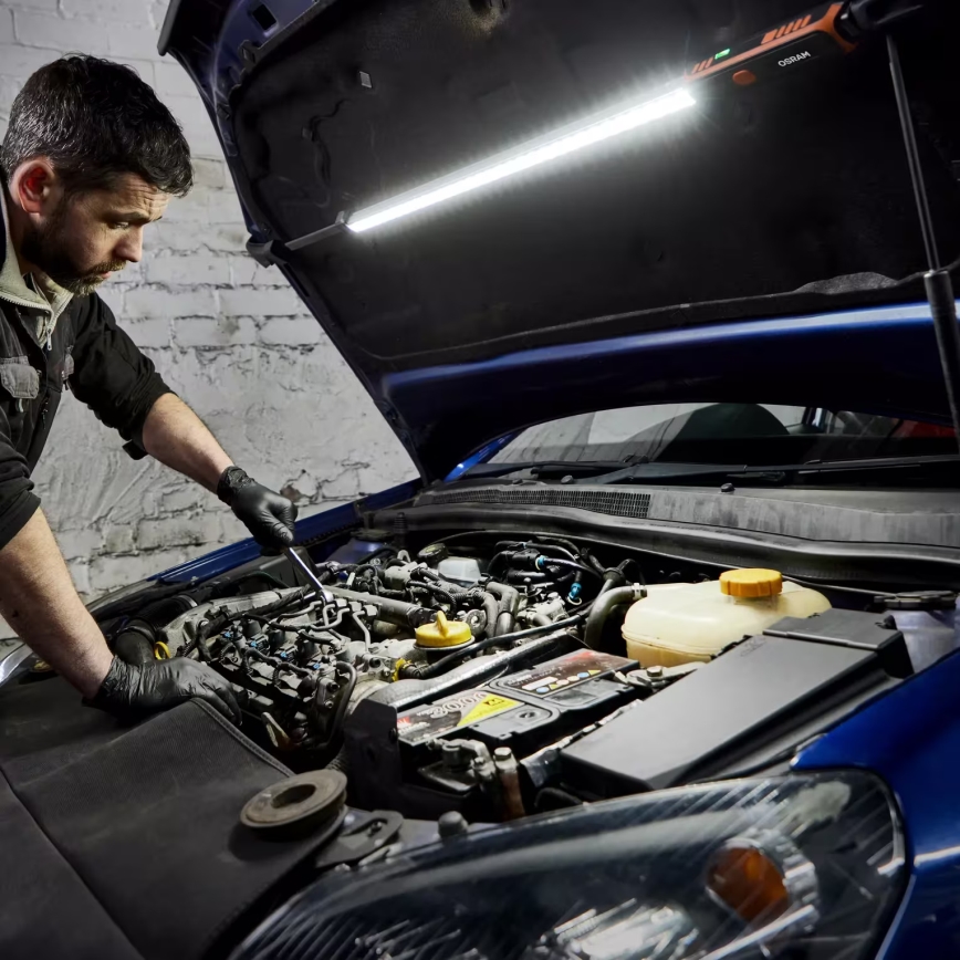 Osram - Lampada da ispezione LED ricaricabile dimmerabile LEDINSPECT UNDERBONNET LED/16W/3,7V IP65