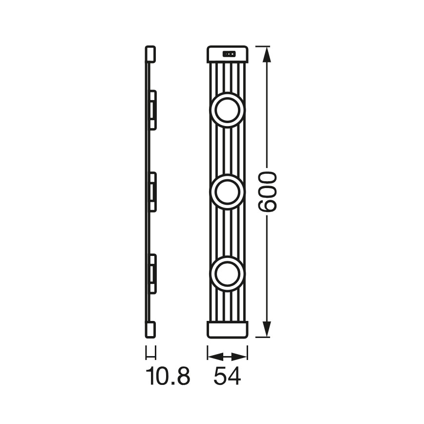 Osram - Lampada sottopensile LED dimmerabile con sensore di movimento LINEAR MAGNET LED/9,5W/230V 4000K 60 cm bianco