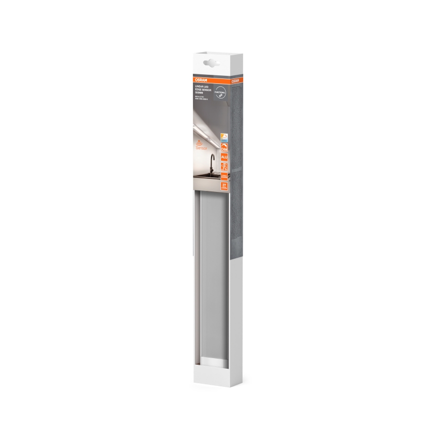 Osram - Lampada LED sottopensile dimmerabile con sensore di movimento LINEAR EDGE LED/8W/230V 3000/4000/6500K 50 cm bianca