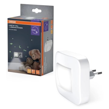Osram - Lampada notturna LED con sensore crepuscolare LUNETTA LED/0,2W/230V