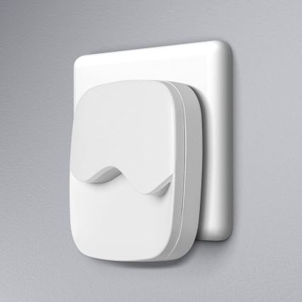 Osram - Lampada notturna LED da presa con sensore crepuscolare LUNETTA LED/0,5W/230V