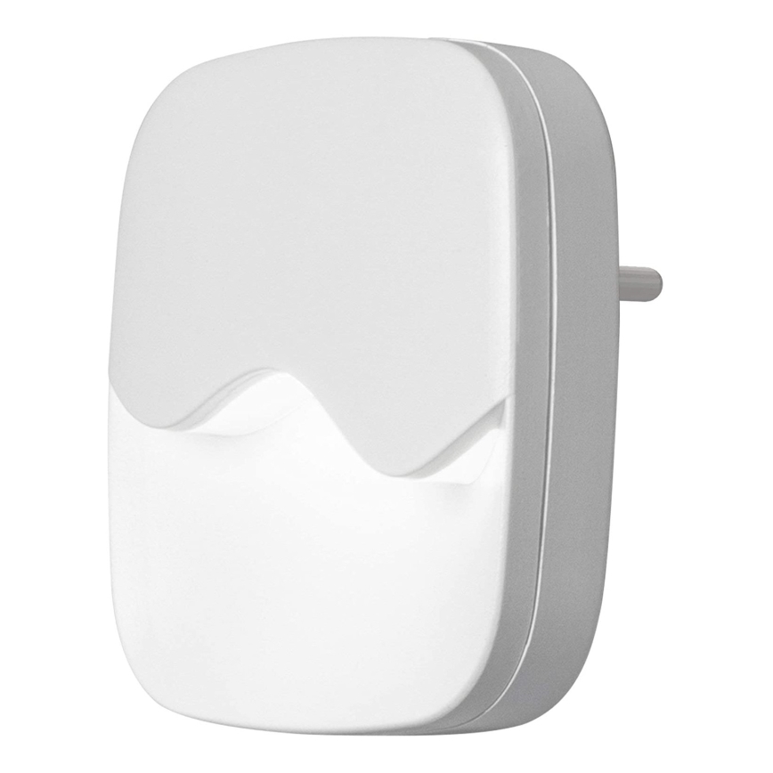 Osram - Lampada notturna LED da presa con sensore crepuscolare LUNETTA LED/0,5W/230V