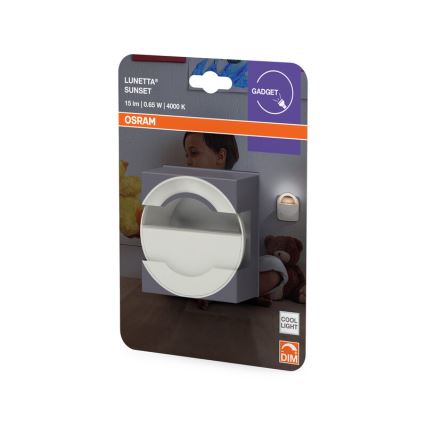 Osram - Lampada notturna LED dimmerabile LUNETTA LED/0,65W/230V