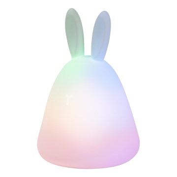 Osram - Lampada notturna touch a LED per bambini TOUCH LED/2,5W/5V 1200 mAh coniglio