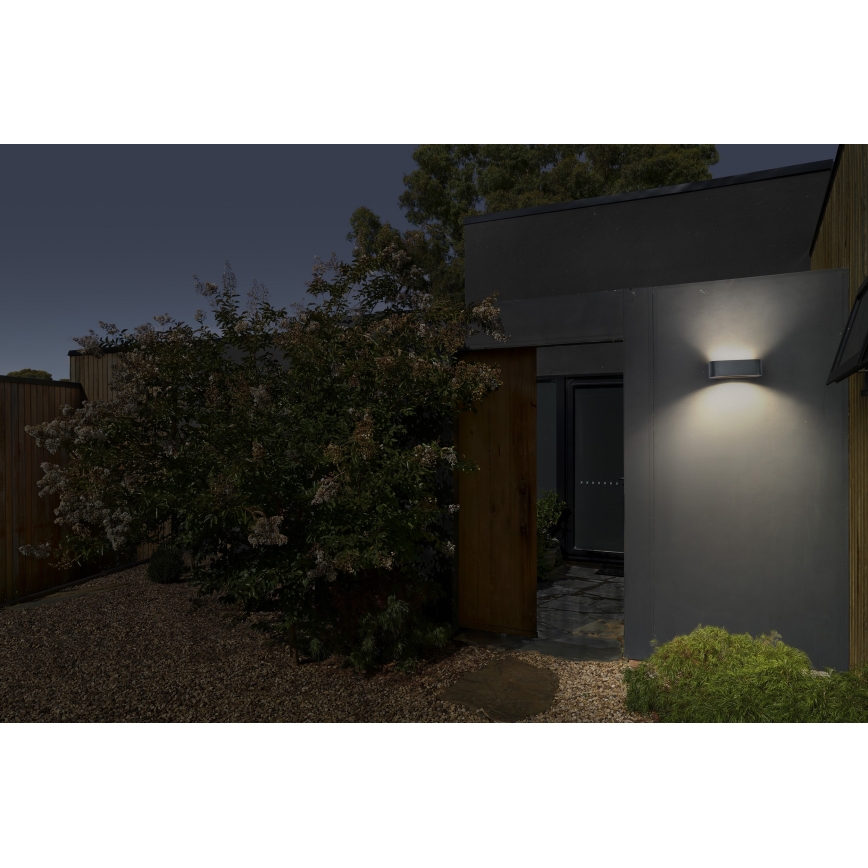 Osram - Lampada solare da parete LED dimmerabile ENDURA STYLE LED/7,6W/4,2V 2000 mAh IP65 antracite