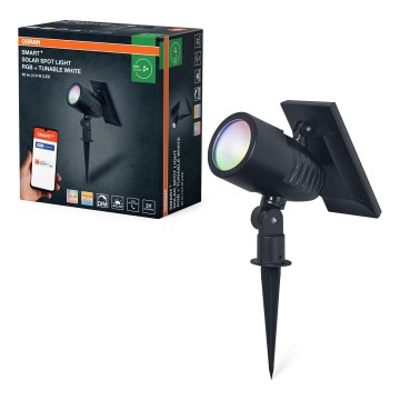 Osram - Lampada solare dimmerabile LED RGBW SMART+ SOLAR LED/0,6W/3,7V 2000 mAh 3000-6500K IP44