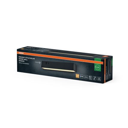 Osram - Applique solare a LED con sensore ENDURA STYLE LED/12,4W/4,2V 2000 mAh IP54 antracite