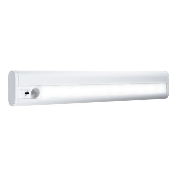 Osram - Lampada sottopensile LED LINEARLED con sensore di movimento e crepuscolare, 2,9 W / 9 V, 6xAA, 4000 K, 31,4 cm, bianco
