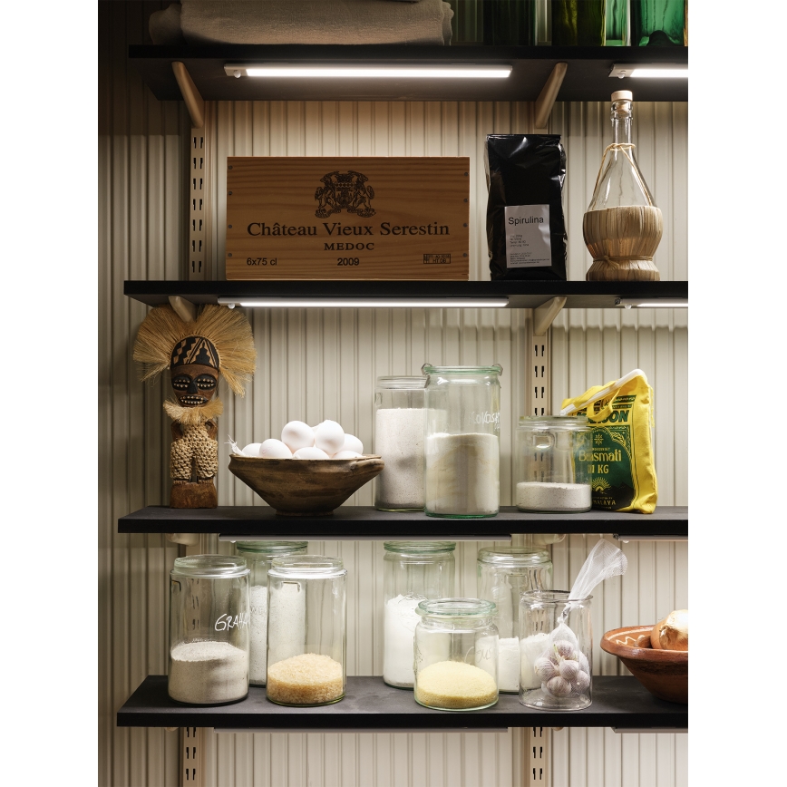 Osram - Lampada sottopensile LED LINEAR con sensore di movimento e sensore crepuscolare, 4W, 3,7V, 1500 mAh, 3000/4000/6500K, 60 cm, grigio