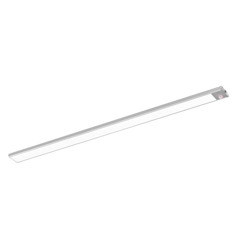 Osram - Lampada sottopensile LED LINEAR con sensore di movimento e sensore crepuscolare, 4W, 3,7V, 1500 mAh, 3000/4000/6500K, 60 cm, grigio