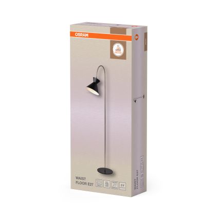 Osram - Lampadaire DECOR WAIST 1xE27/40W/230V noir