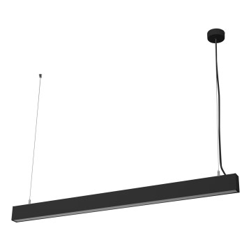 Osram - Lampadario LED dimmerabile sospeso a cavo OFFICE LINE LED/42W/230V 4000K 112,6 cm nero