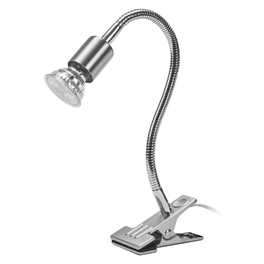 Osram - Lampe à pince CLIP TUBE FLEX 1xGU10/5W/230V chrome mat