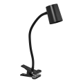 Osram - Lampe de bureau à pince DESK LINE 1xGU10/9W/230V noire