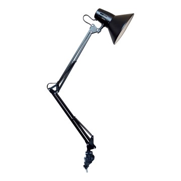 Osram - Lampe de bureau à pince PANAN 1xE27/11W/230V noire