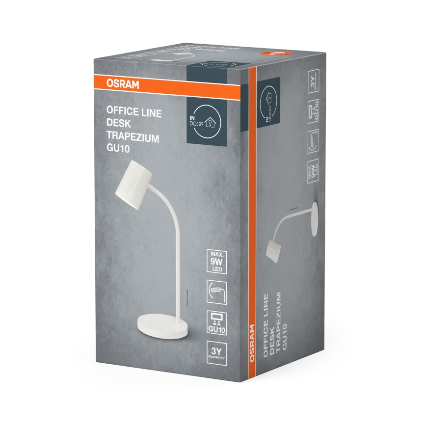 Osram - Lampe de bureau DESK LINE 1xGU10/9W/230V blanche