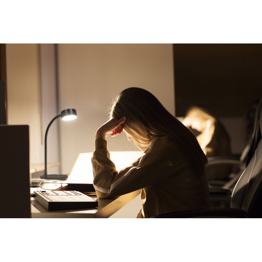 Osram - Lampe de bureau LED dimmable OFFICE LINE LED/4,8W/230V 3000/4000/6500K noire