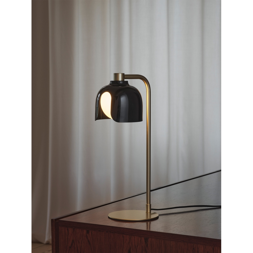 Osram - Lampe de table DECOR COROLLE 1xG9/20W/230V noire/dorée