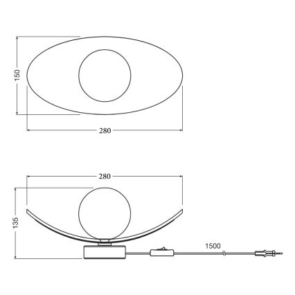 Osram - Lampe de table DECOR PEARL 1xG9/5W/230V beige