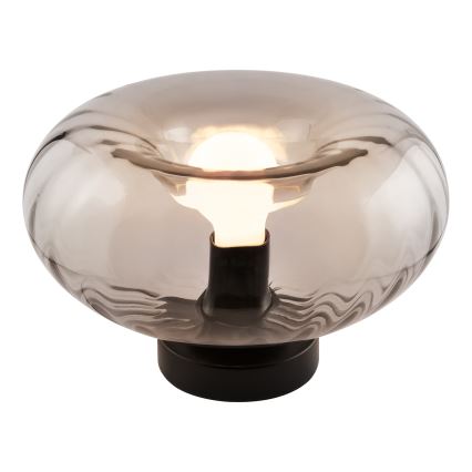 Osram - Lampe de table DECOR SMOKE 1xE27/12W/230V noir/gris fumé