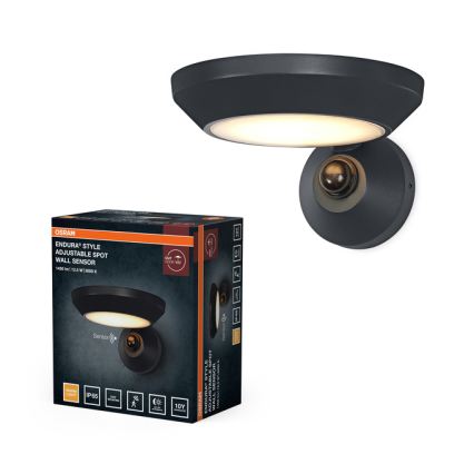 Osram - lampe murale d'extérieur LED avec capteur crépusculaire et détecteur de mouvement ENDURA STYLE LED/12W/230V IP65