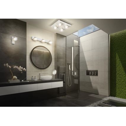 Osram - Applique LED da bagno ORBIS FLAME 2xLED/5,5W/230V IP44 bianco