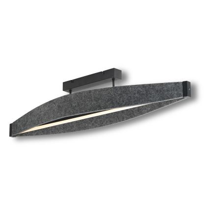 Osram - LED Aufbau-Deckenleuchte DECOR FLAT LED/23W/230V grau