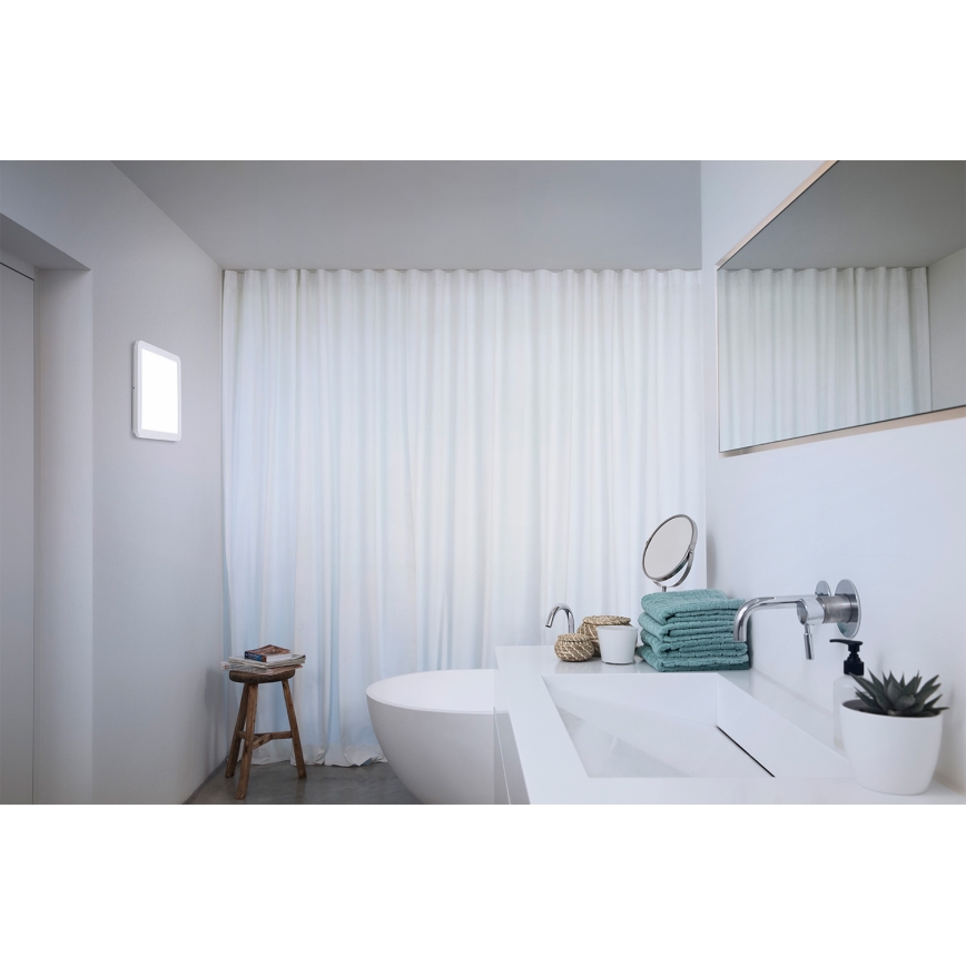 Osram - LED Badezimmer-Deckenleuchte ORBIS DISC LED/22W/230V 3000/4000K 30x30 cm IP44 weiß