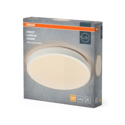 Osram - LED-Deckenleuchte ORBIS LONDON LED/24W/230V Ø 39,5 cm weiß