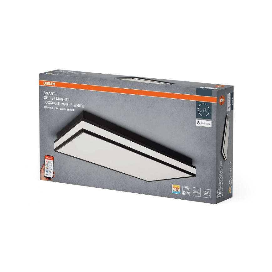 Osram - dimmbare LED-Deckenleuchte SMART+ MAGNET LED/42W/230V 30x60 cm 3000-6500K Wi-Fi