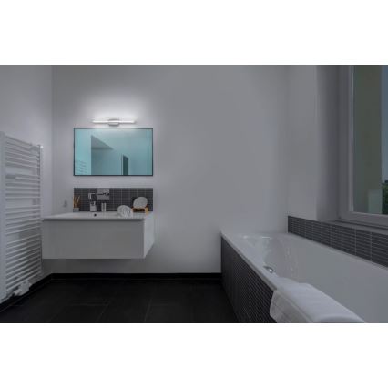 Osram - Dimmbare LED-Spiegelleuchte ORBIS MIRROR LED/6,8W/230V 40 cm 3000/4000K IP44 glänzender Chrom