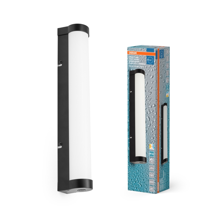 Osram - Dimmbare LED-Spiegelleuchte ORBIS TUBE LED/9W/230V 40 cm IP44 schwarz
