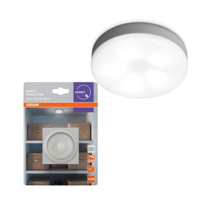 Osram - DOT-IT LED-Orientierungsleuchte, dimmbar, 0,45 W/5 V, 500 mAh, weiß