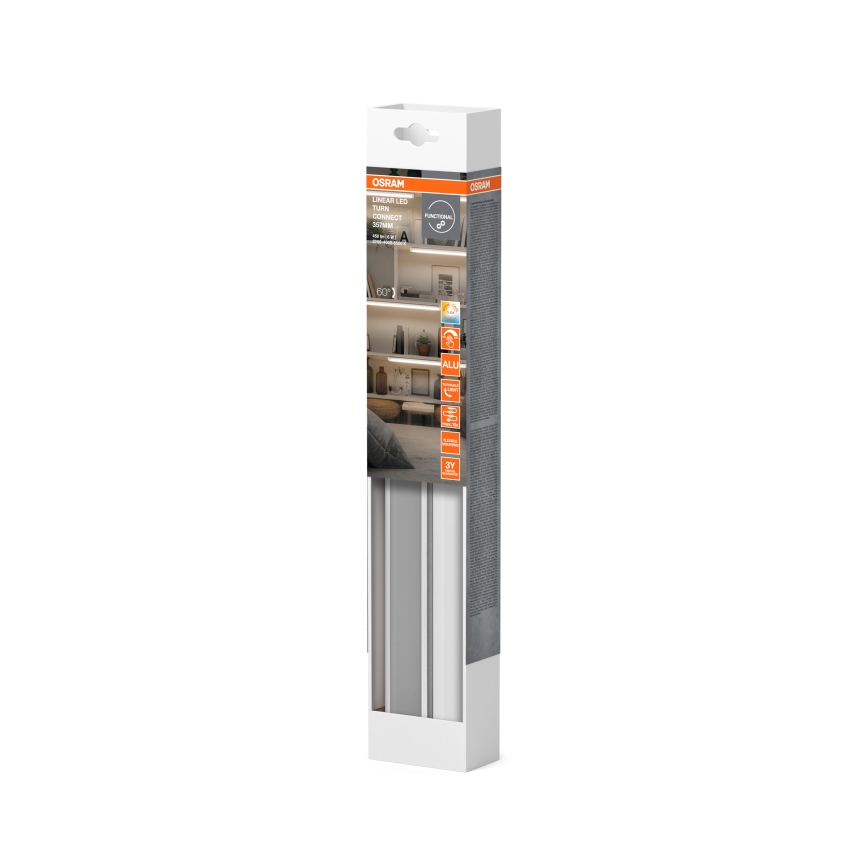 Osram - Lampada LED sottopensile dimmerabile LINEAR TURN LED/6W/230V 3000/4000/6500K 35 cm bianca