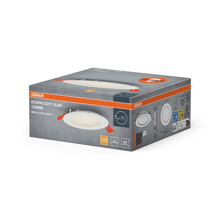 Osram - LED Einbauleuchte SLIM LED/8W/230V 3000K