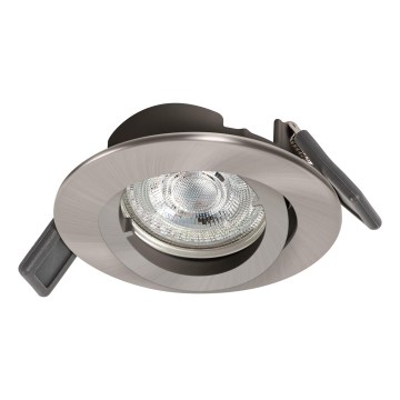Osram - LED-Einbauleuchte SPOT 1xGU10/4,3W/230V 2700K CRI 90 matt-chrom