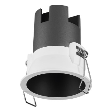 Osram - LED Einbaustrahler SPOT TWIST LED/5 W/230 V 3000 K Ø 7 cm weiß/schwarz