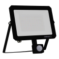 Osram - LED-Flutlichtstrahler mit Bewegungs- und Dämmerungssensor FLOODLIGHT LED/50W/230V 3000K IP65 schwarz